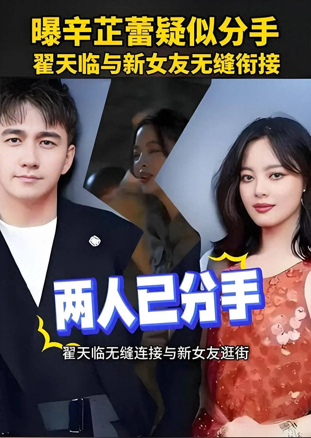 辛芷蕾养一家人，与翟天临分手有忧伤，翟天临神速恋爱