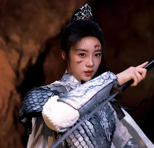 张月新剧《莫离》开播，戏里演冷面太妃，戏外是浪姐最惨队长，她两手都接住了